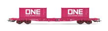 TOUAX 4-AXLE CONTAINER WAGON S7B LOADED ONE V (6/23) *