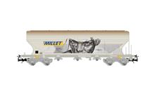 1/87 SNCF GRAANHOPPER MILLET MET GRAFFITI, EP V