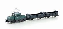 1/160 GÜTERZUG-SET BR 169 MIT 2 GÜTERWAGEN DB IV