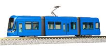 1/160 MODERNER STRAßENBAHN GELENKTRIEBW. BLAU V-VI