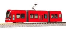 1/160 MODERNER STRAßENBAHN GELENKTRIEBW. ROT V-VI