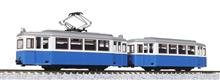 1/160 STRASSENBAHN DÜWAG 2-TLG BLAU/WEISS (12/23) *