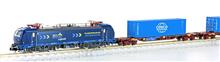 1/160 N CONTAINERZUG 3-TLG E-LOK 192 005 EVB MIT 2X EVB LGNS