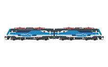 1/87 FS E.464 INTERCITY BLAUW/GRIJS, 2-DLG, EP VI