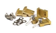 RAIL CONNECTION CLAMPS G SCALE BRASS 9MM 20/PACK