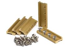 RAIL CLAMPS G SCALE BRASS 39MM 20/PACK