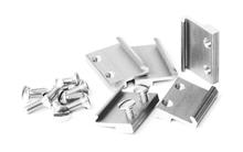 RAIL CLAMPS G SCALE NICKEL-PLATED 19MM 50/PACK