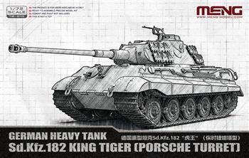 1/72 GERMAN KING TIGER SD.KFZ.182 (PORSCHE TURRET)
