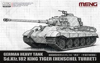 1/72 GERMAN KING TIGER SD.KFZ.182 (HENSCHEL TURRET)