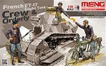 1/35 FRENCH FT-17 LIGHT TANK CREW & ORDERLY HS-005