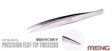 PRECISION FLAT-TIP TWEEZERS MTS-035