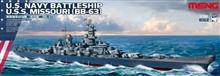 1/700 US NAVY BATTLESHIP USS MISSOURI BB-63 PS-004