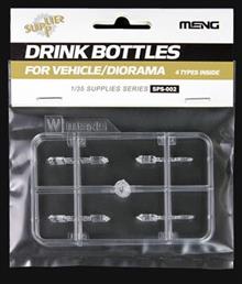 1/35 DRINK BOTTLES FOR VEHICLE/DIORAMA 4 TYPES SPS-002