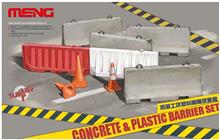 1/35 CONCRETE & PLASTIC BARRIER SET SPS-012