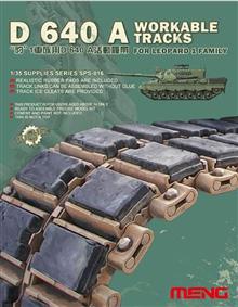 1/35 D 640 A WORKABLE TRACKS FOR LEOPARD 1 FAMILY SPS-016