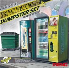 1/35 VENDING MACHINE & DUMSTER SET SPS-018