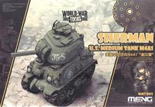 US MEDIUM TANK M4A1 SHERMAN WWT-002