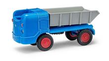 1/160 MULTICAR M21 MULDENKIPPER BLAU/ROT DDR N