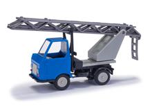 1/87 MULTICAR M22 MIT DREHLEITER BLAU H0