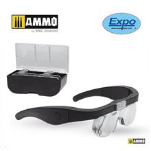 EXPO LC1790 USB LED GLASSES WITH 4 LENSES