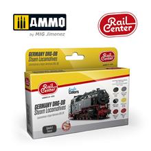 GERMANY DRG-DB STEAM LOCOMOTIVES EP II 15ML 6 JARS