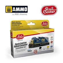 CL. AMERICAN RAILROAD COMPANIES LOC VOL.1 15ML 6 JARS