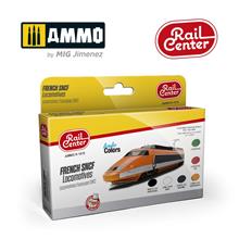 FRENCH SNCF LOCOMOTIVES 15ML 6 JARS