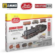 SOLUTION BOX RAIL CENTER #01 GERMAN TRAINS WEATHERING