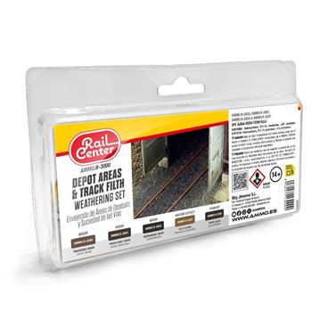 DEPOT AREAS & TRACK FILTH WEATHERING SET