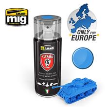 TITANS HOBBY SPACE BLUE MATT PRIMER 400 ML SPRAY