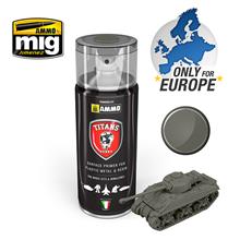 TITANS HOBBY GERMAN FIELD GREY MATT PRIMER 400 ML SPRAY