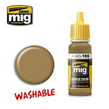 ACRYLIC COLOR WASHABLE DUST RAL 8000 JAR 17ML**