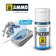 ACRYLIC FILTER MARINE BLUE JAR 15 ML