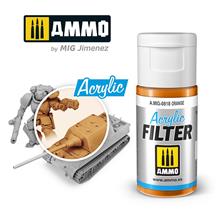 ACRYLIC FILTER ORANGE JAR 15 ML