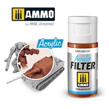 ACRYLIC FILTER CLAY JAR 15 ML
