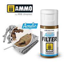ACRYLIC FILTER OCHRE JAR 15 ML