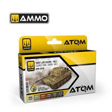 ATOM ACR. PAINT SET TIGER I #01 COLORS 6 JARS