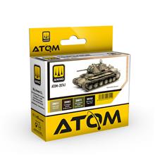 ATOM WWII SOVIET VEHICLES CAMOUFLAGE COLORS SET (05/25) *