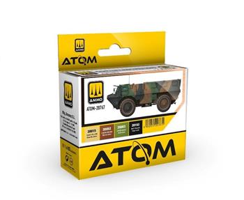 ATOM MODERN FRENCH ARMED FORCES COLORS SET