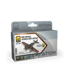 ATOM WWII IMPERIAL JAPANESE ARMY AICRAFT SET (12/24) *