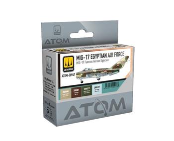 ATOM MIG-17 EGYPTIAN AIR FORCE SET