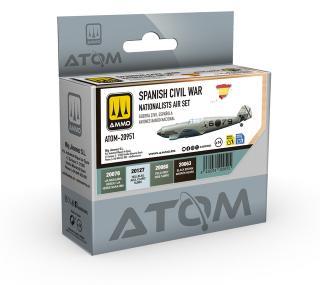 ATOM SPANISH CIVIL WAR - NATIONALISTS AIR SET