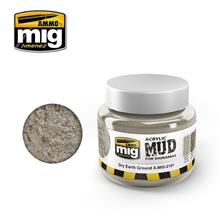 ACRYLIC MUD DRY EARTH GROUND JAR 250 ML