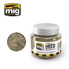 ACRYLIC MUD LIGHT EARTH GROUND JAR 250 ML