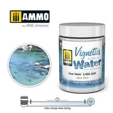 ACRYLIC TEXTURE CLEAR WATER 100ML JAR