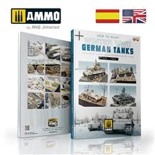 BOOK HOW TO PAINT WINTER WWII GERMAN TANKS ENG.