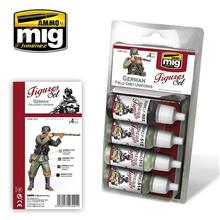 GERMAN FIELD GREY UNIFORMS 4 JARS 17 ML