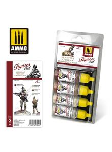 MARPAT DESERT CAMOUFLAGE FIGURES SET 4 JARS 17 ML