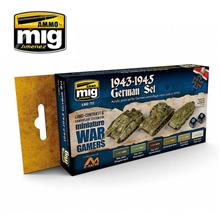 WARGAME 1943-1945 GERMAN SET 6 JARS 17 ML **