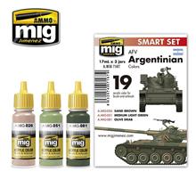 AFV ARGENTINIAN COLORS 3 JARS 17 ML